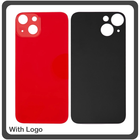 HQ OEM Συμβατό Με Apple iPhone 14, iPhone14 (A2882, A2649), Premium Aftermarket Rear Back Battery Cover with Camera Big Hole Πίσω Κάλυμμα Πλάτη Καπάκι Μπαταρίας Red Κόκκινο (Premium A+​)