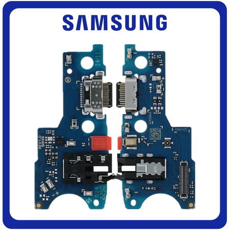 Γνήσια Original Samsung Galaxy A14 4G, (SM-A145F, SM-A145F/DSN) USB Type-C Charging Dock Connector Flex Sub Board, Καλωδιοταινία Υπό Πλακέτα Φόρτισης + Microphone Μικρόφωνο + Audio Jack Θύρα Ακουστικών GH81-23515A (Service Pack By Samsung)