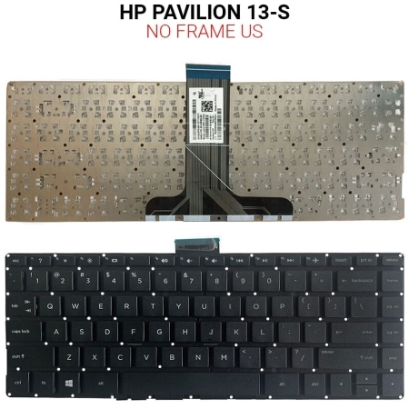 Πληκτρολόγιο hp Pavilion 13-s no Frame us