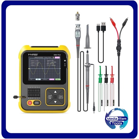Fnirsi DSO-TC2 Oscilloscope, Mini Multimeter Tester Ψηφιακός παλμογράφος