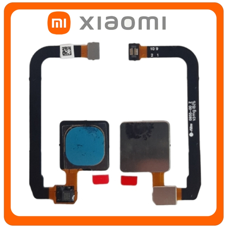 Γνήσια Original Xiaomi Mi Max 3, Mi Max3 (M1810E5A) Fingerprint Flex Sensor Αισθητήρας Δακτυλικού Αποτυπώματος Blue Μπλε (Service Pack By Xiaomi)