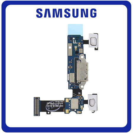 Γνήσια Original Samsung Galaxy S5 (SM-G900F) Swap Micro USB Charging Dock Connector Flex Sub Board, Καλωδιοταινία Υπό Πλακέτα Φόρτισης + Microphone Μικρόφωνο