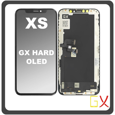 HQ OEM Συμβατό Με Apple iPhone XS (A2097, A1920) GX Hard OLED LCD Display Screen Assembly Οθόνη + Touch Screen Digitizer Μηχανισμός Αφής Black Μαύρο (Premium A+)