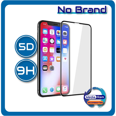Tempered Glass 5D Τζαμάκι Οθόνης For Apple iPhone XS Max/11 Pro Max Black Μαύρο 9H