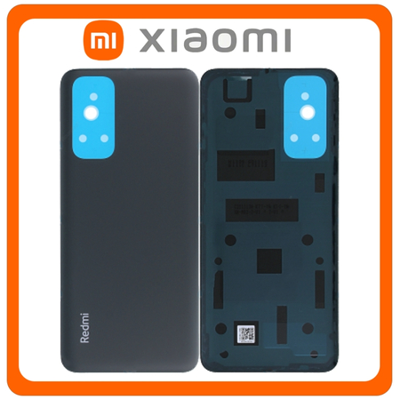 HQ OEM Συμβατό Με Xiaomi Redmi Note 11 (2201117TG, 2201117TI), Redmi Note 11S (2201117SG, 2201117SI) Rear Back Battery Cover Πίσω Καπάκι Πλάτη Μπαταρίας Mysterious Black Μαύρο (Premium A+​)