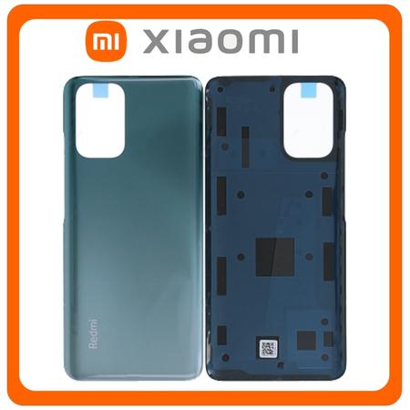 HQ OEM Συμβατό Με Xiaomi Redmi Note 10 4G (M2101K7AI, M2101K7AG), Redmi Note 10S (M2101K7BG, M2101K7BI), Rear Back Battery Cover Πίσω Κάλυμμα Καπάκι Πλάτη Μπαταρίας Lake Green Πράσινο (Grade AAA)