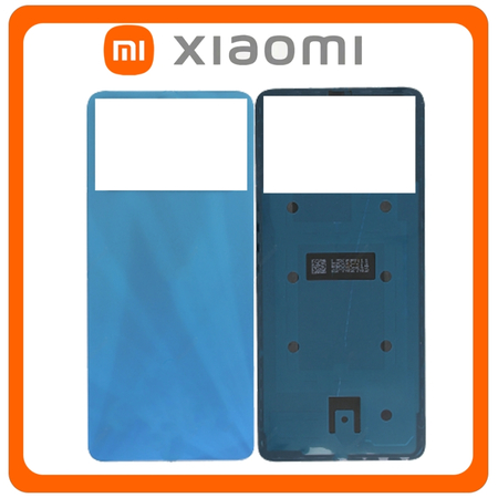 HQ OEM For Xiaomi Poco X4 Pro 5G, Poco X4Pro (2201116PG) Rear Back Battery Cover Πίσω Καπάκι Πλάτη Μπαταρίας Laser Blue Μπλε (Premium A+​)