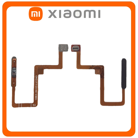 Γνήσια Original Xiaomi Redmi Note 11 Pro+ 5G, Redmi Note 11 Pro Plus 5G (21091116UG, 21091116UC) Fingerprint Flex Sensor Αισθητήρας Δακτυλικού Αποτυπώματος Graphite Gray Μαύρο 490100006W5F​ (Service Pack By Xiaomi)