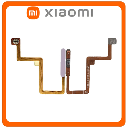 Γνήσια Original Xiaomi Redmi Note 11 Pro+ 5G, Redmi Note 11 Pro Plus 5G (21091116UG, 21091116UC) Fingerprint Flex Sensor Αισθητήρας Δακτυλικού Αποτυπώματος Timeless Purple Μωβ 490100007A5F​ (Service Pack By Xiaomi)