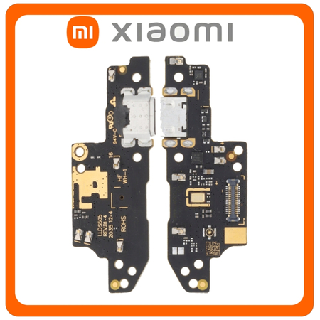Γνήσια Original Xiaomi Redmi 10A (220233L2C, 220233L2G) Micro USB Charging Dock Connector Flex Sub Board, Καλωδιοταινία Υπό Πλακέτα Φόρτισης + Microphone Μικρόφωνο 560002C3L200 (Service Pack By Xiaomi)