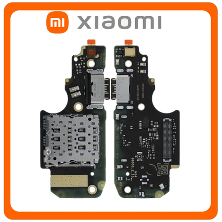 Γνήσια Original Xiaomi Redmi Note 11 Pro 4G (2201116TG, 2201116TI) USB Type-C Charging Dock Connector Flex Sub Board, Καλωδιοταινία Υπό Πλακέτα Φόρτισης + Microphone Μικρόφωνο 5600020K6T00 (Service Pack By Xiaomi)