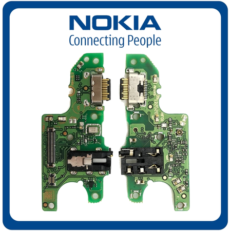 HQ OEM Συμβατό Με Nokia 8.3 5G (TA-1243, TA-1251) USB Type-C Charging Dock Connector Flex Sub Board, Καλωδιοταινία Υπό Πλακέτα Φόρτισης + Microphone Μικρόφωνο + Audio Jack Θύρα Ακουστικών (Premium A+​)