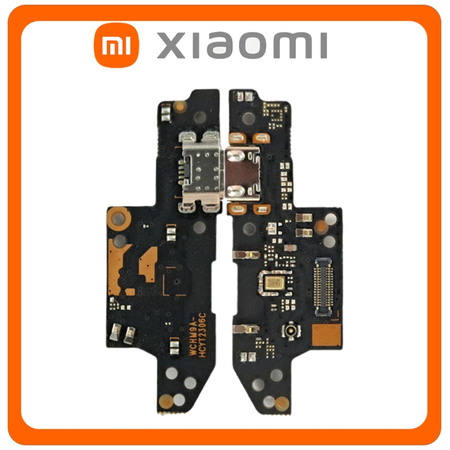 HQ OEM For Xiaomi Redmi 10A (220233L2C, 220233L2G) Micro USB Charging Dock Connector Flex Sub Board, Καλωδιοταινία Υπό Πλακέτα Φόρτισης + Microphone Μικρόφωνο (Grade AAA)