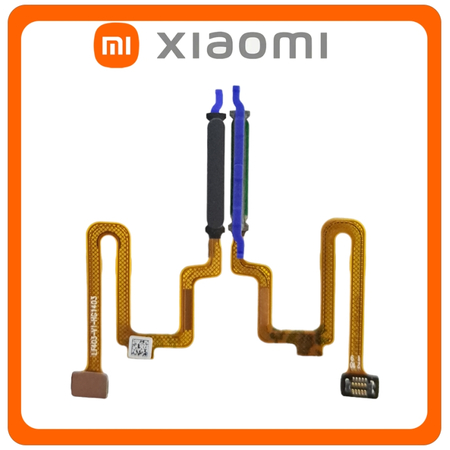 Γνήσια Original Xiaomi Redmi Note 11 Pro 4G (2201116TG, 2201116TI), Redmi Note 11 Pro 5G (21091116I, 2201116SG) Fingerprint Sensor Flex Αισθητήρας Δαχτυλικού Αποτυπώματος Graphite Gray Μαύρο (Service Pack By Xiaomi)