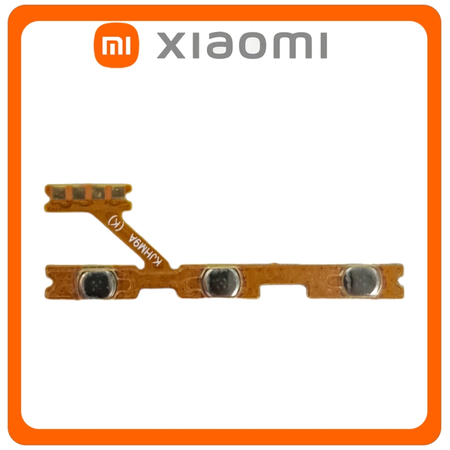 Γνήσια Original Xiaomi Redmi 10A (220233L2C, 220233L2G) Power Key Flex Cable On/Off + Volume Key Buttons Καλωδιοταινία Πλήκτρων Εκκίνησης + Έντασης Ήχου (Service Pack By Xiaomi)