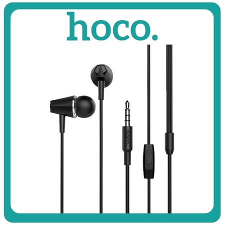 Hoco M34 In-ear Handsfree με Βύσμα 3.5mm Black Μαύρο
