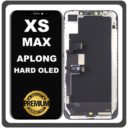 HQ OEM Συμβατό Με Apple iPhone XS Max, iPhone XsMax (A1921, A2101) APLONG HARD OLED LCD Display Screen Assembly Οθόνη + Touch Screen Digitizer Μηχανισμός Αφής Black Μαύρο (Premium A+) (Lifetime Warranty Για Συνεργατες B2B​)