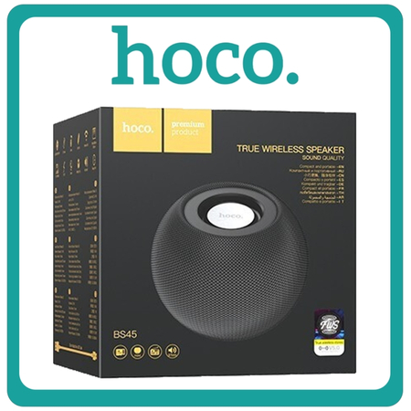 Hoco BS45 Ηχείο Bluetooth 5W Με Ραδιόφωνο και Διάρκεια Μπαταρίας έως 6 ώρες Black Μαύρο