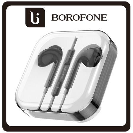 Borofone BM30 Earphone Handsfree With Mic Με Βύσμα 3.5mm Black Μαύρο