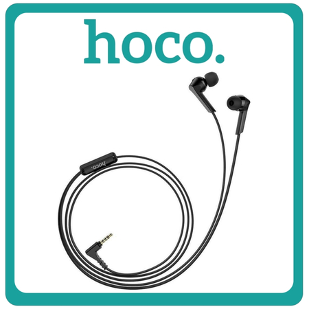 Hoco M72 Admire In-ear Handsfree Με Βύσμα 3.5mm 120cm Black Μαύρο