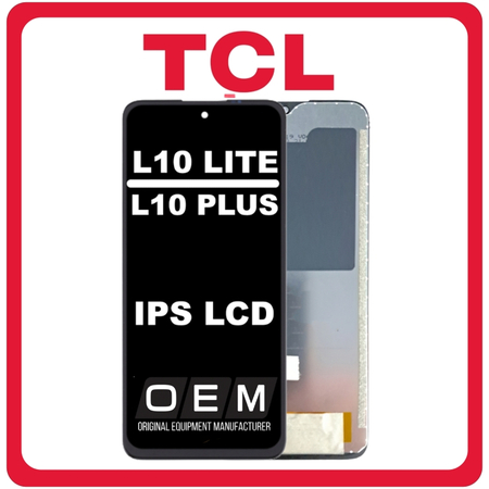 HQ OEM Συμβατό Για TCL L10 Lite, TCL L10 Plus, IPS LCD Display Screen Assembly Οθόνη + Touch Screen Digitizer Μηχανισμός Αφής Black Μαύρο (Grade AAA+++)