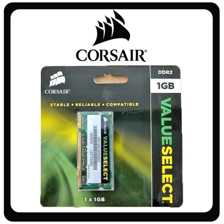 Corsair Value Select 1GB DDR2 RAM Mε Ταχύτητα 533MHZ For Laptop