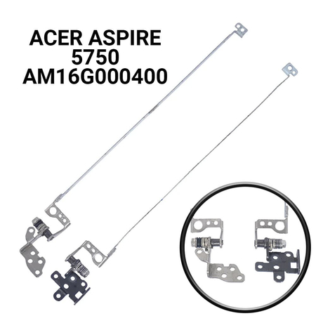 Μεντεσέδες Acer Aspire 5750 (Am16g000400)
