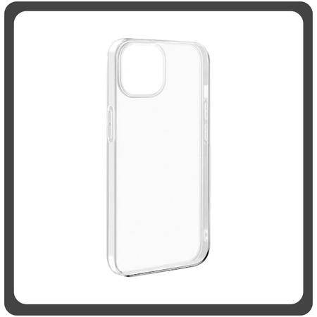 Θήκη Πλάτης - Back Cover, Silicone Σιλικόνη TPU Protective Case Transparent Διάφανο For iPhone 14 Plus