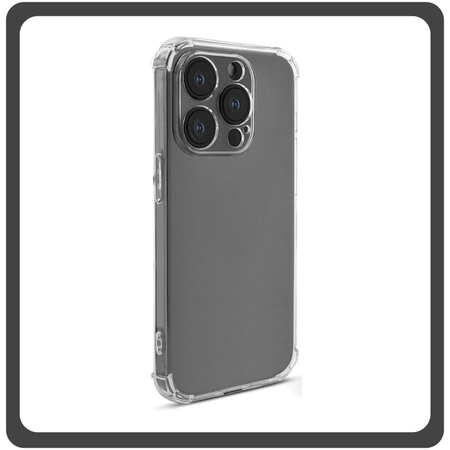Θήκη Πλάτης - Back Cover, Silicone Σιλικόνη Material PC+TPU Protective Case Transparent Διάφανο For iPhone 11 Pro