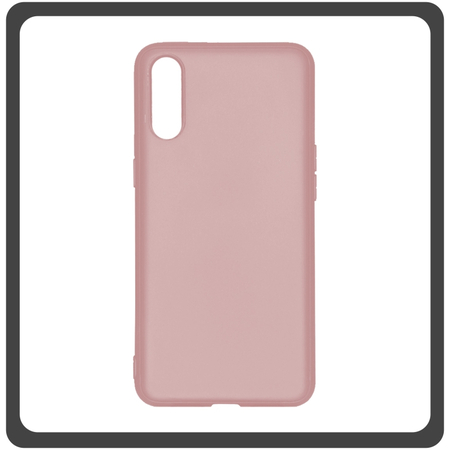 Θήκη Πλάτης - Back Cover, Silicone Σιλικόνη Ultra Thin Feather Pink Ροζ For iPhone X/XS