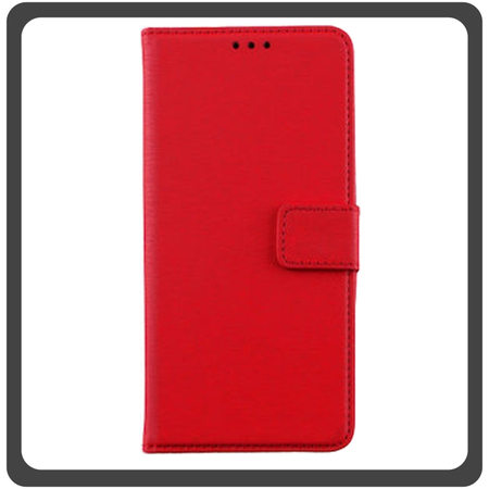 Θήκη Book, Δερματίνη Leather Flap Wallet Case with Clasp Red Κόκκινο For iPhone 11 Pro