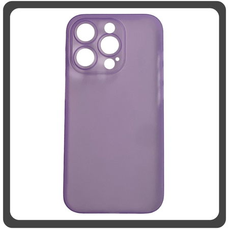 Θήκη Πλάτης - Back Cover, Silicone Σιλικόνη Ultra Thin Feather PP Case Purple Μωβ For iPhone 11 Pro