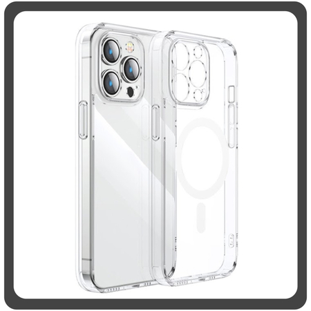 Θήκη Πλάτης - Back Cover, Silicone Σιλικόνη Fine Hole TPU Magnetic Case Transparent Διάφανο For iPhone 11 Pro