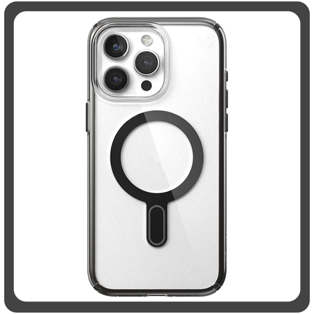 Θήκη Πλάτης - Back Cover, Silicone Σιλικόνη Pattern Plated Magnetic Case Black Μαύρο For iPhone 11 Pro