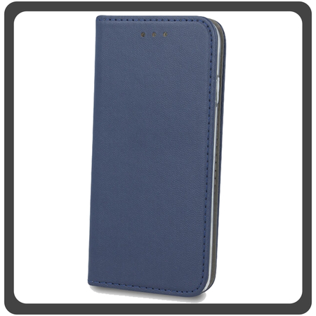 Θήκη Book, Δερματίνη Leather Print Wallet Case Blue Μπλε For iPhone 14 Pro Max