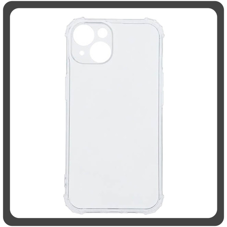 Θήκη Πλάτης - Back Cover, Silicone Σιλικόνη Material PC+TPU Protective Case Transparent Διάφανο For iPhone 14