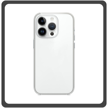 Θήκη Πλάτης - Back Cover, Silicone Σιλικόνη TPU Protective Case Transparent Διάφανο For iPhone 12 / 12 Pro