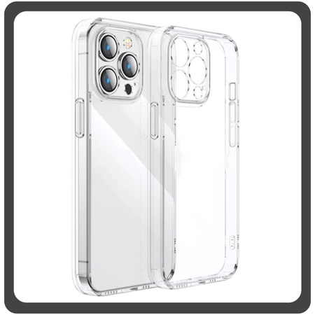 Θήκη Πλάτης - Back Cover, Silicone Σιλικόνη TPU Protective Case Transparent Διάφανο For iPhone 13 Pro Max