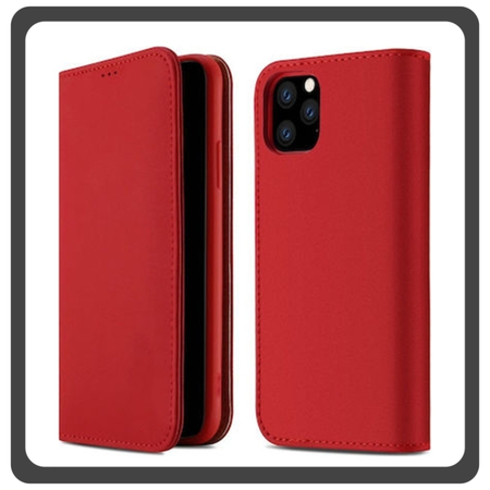 Θήκη Book, Leather Δερματίνη Print Wallet Case Red Κόκκινο For iPhone 13 Pro
