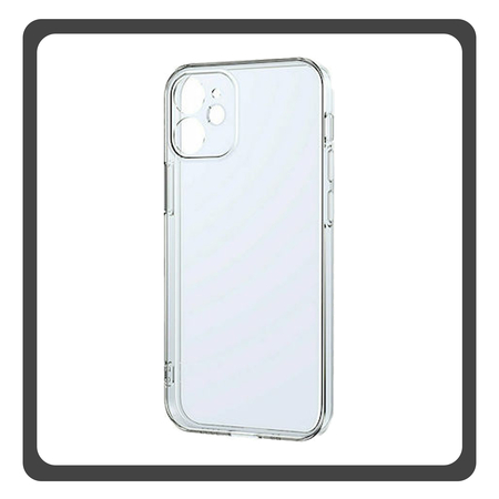 Θήκη Πλάτης - Back Cover, Silicone Σιλικόνη Material PC+TPU Protective Case Transparent Διάφανο For iPhone 12 Mini