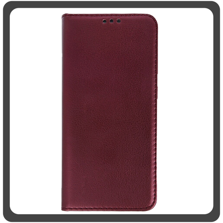 Θήκη Book, Δερματίνη Leather Print Wallet Case Red Κόκκινο For iPhone 12 Pro Max