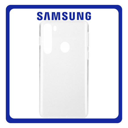 Kisswill Θήκη Πλάτης - Back Cover, Silicone Σιλικόνη Open Face Protective Case Transparent Διάφανο For Samsung A21