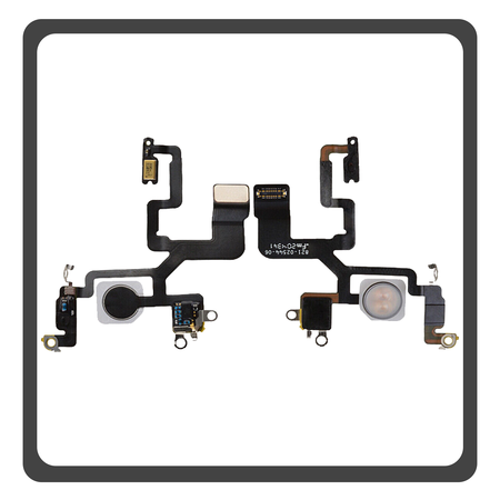 HQ OEM Συμβατό Με Apple iPhone 12 Pro Max (A2411, A2342) Camera Flashlight Flex Cable Φλας + Microphone Μικρόφωνο (Grade AAA)