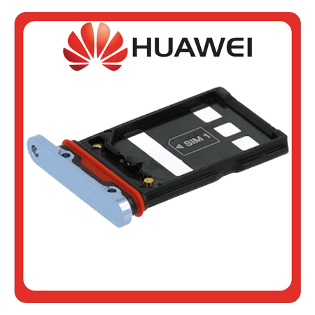 Γνήσια Original Huawei P30 Pro (VOG-L29, VOG-L09), SIM Card Tray + Micro SD Tray Breathing Crystal 51661LUN (Service Pack By Samsung)