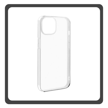 Θήκη Πλάτης - Back Cover Silicone Σιλικόνη TPU Protective Case Transparent Διάφανο For iPhone 12 Pro Max