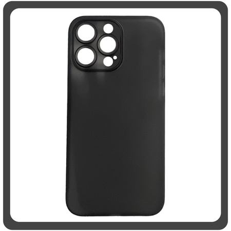 Θήκη Πλάτης - Back Cover, Silicone Σιλικόνη Ultra Thin Feather PP Case Black Μαύρο For iPhone 11 Pro