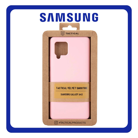 Tactical Θήκη Πλάτης - Back Cover, Silicone Σιλικόνη Velvet Smoothie Cover Pink Panther Ροζ For Samsung A42 5G