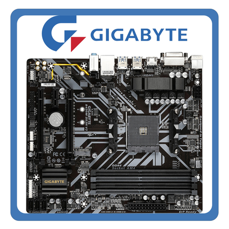 Gigabyte B450M DS3H V2 (rev. 1.0) Motherboard Micro ATX με AMD AM4 Socket