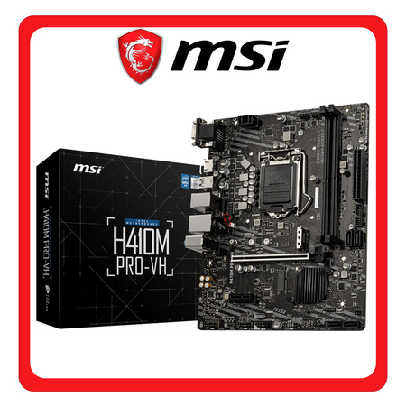 MSI H410M PRO-VH Motherboard Micro ATX Με Intel 1200 Socket