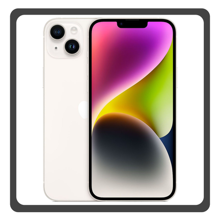 Apple iPhone 14 Plus 5G (6GB/128GB), Brand New Smartphone Mobile Phone Κινητό Starlight Άσπρο